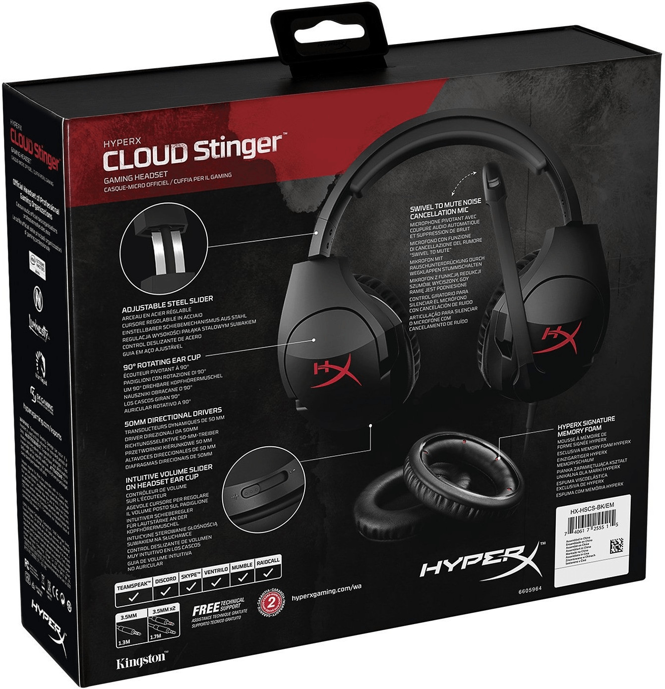 Auriculares hyperx cloud stinger mercado hotsell libre