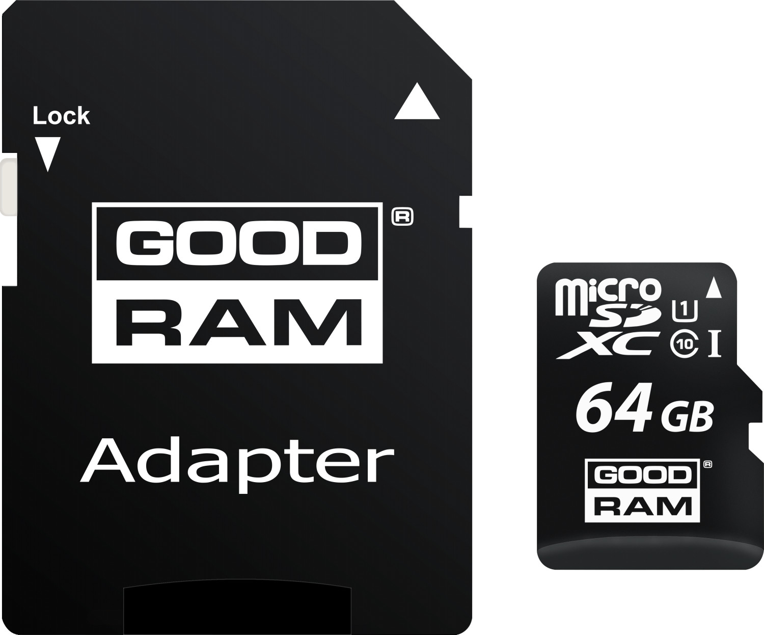 GoodRAM microSDXC Class 10 UHS-I U1 - 64 Go (M1AA-0640R11)