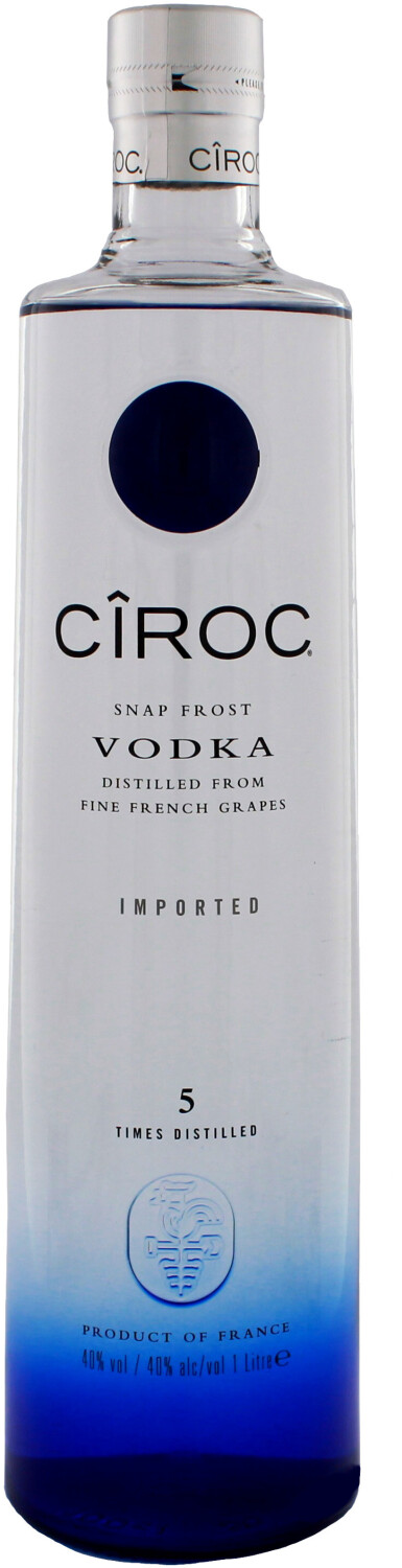 Ciroc 40% ab 25,89 € | Preisvergleich bei | Vodka