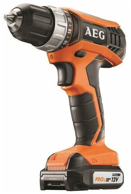 AEG BS 12 G3 12V (2 x 2.0 Ah PRO Li-Ion)