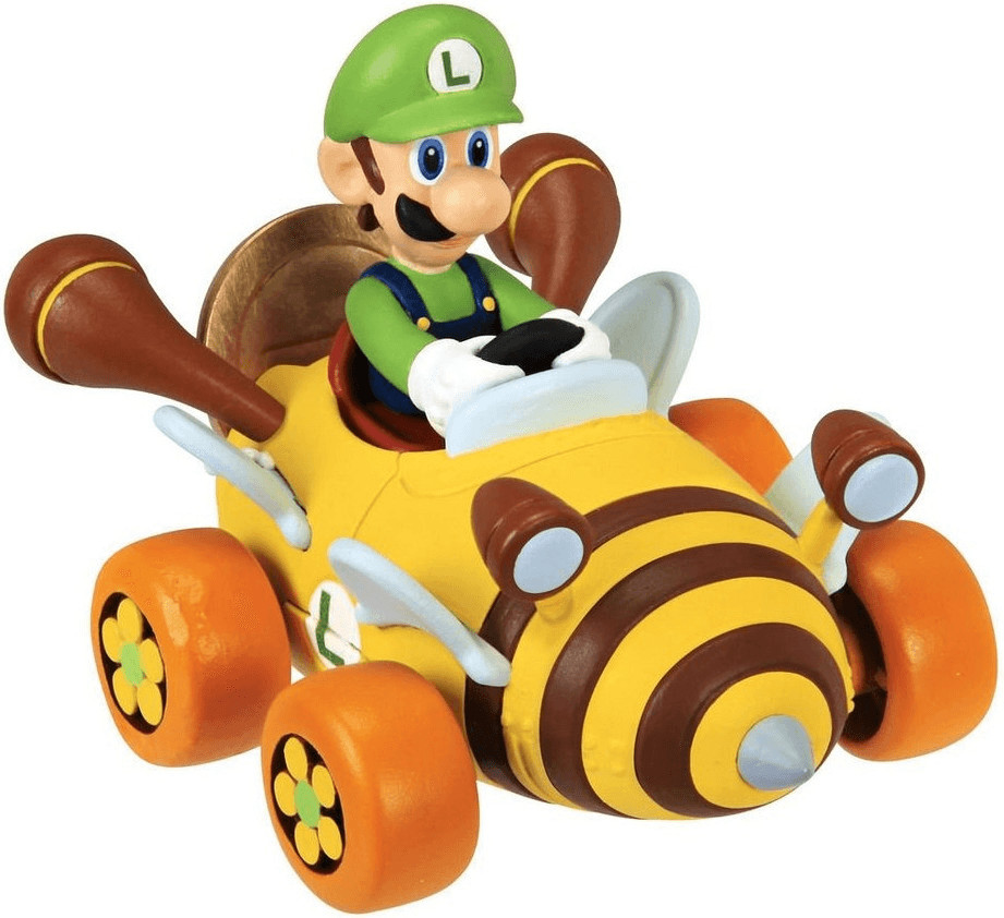 Jakks Pacific Nitendo Figur Super Mario Coin Racers W1 - Luigi