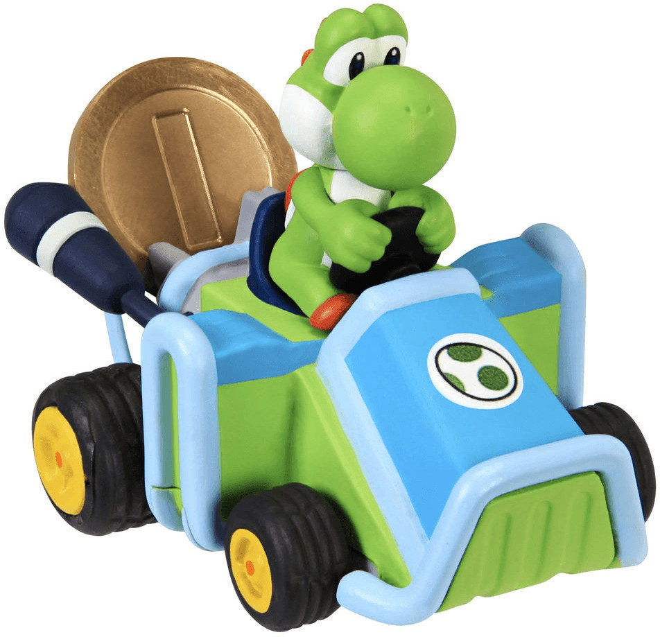 Jakks Pacific Nitendo Figur Super Mario Coin Racers W1 - Yoshi