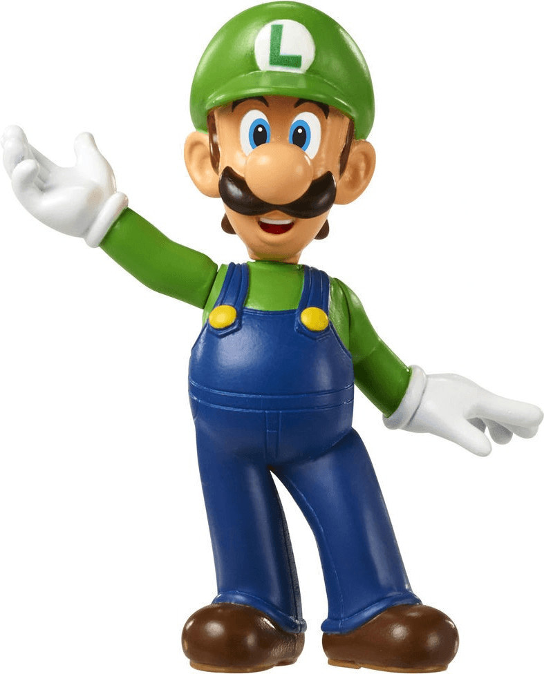 Jakks Pacific Nintendo Mini Figur Super Mario W3 - Luigi