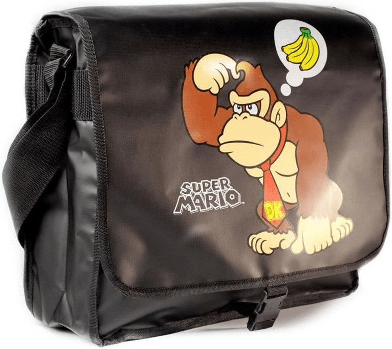 BioWorld Nintendo Reversible Bag Flap Mario & Donkey Kong (MB140715NTN)