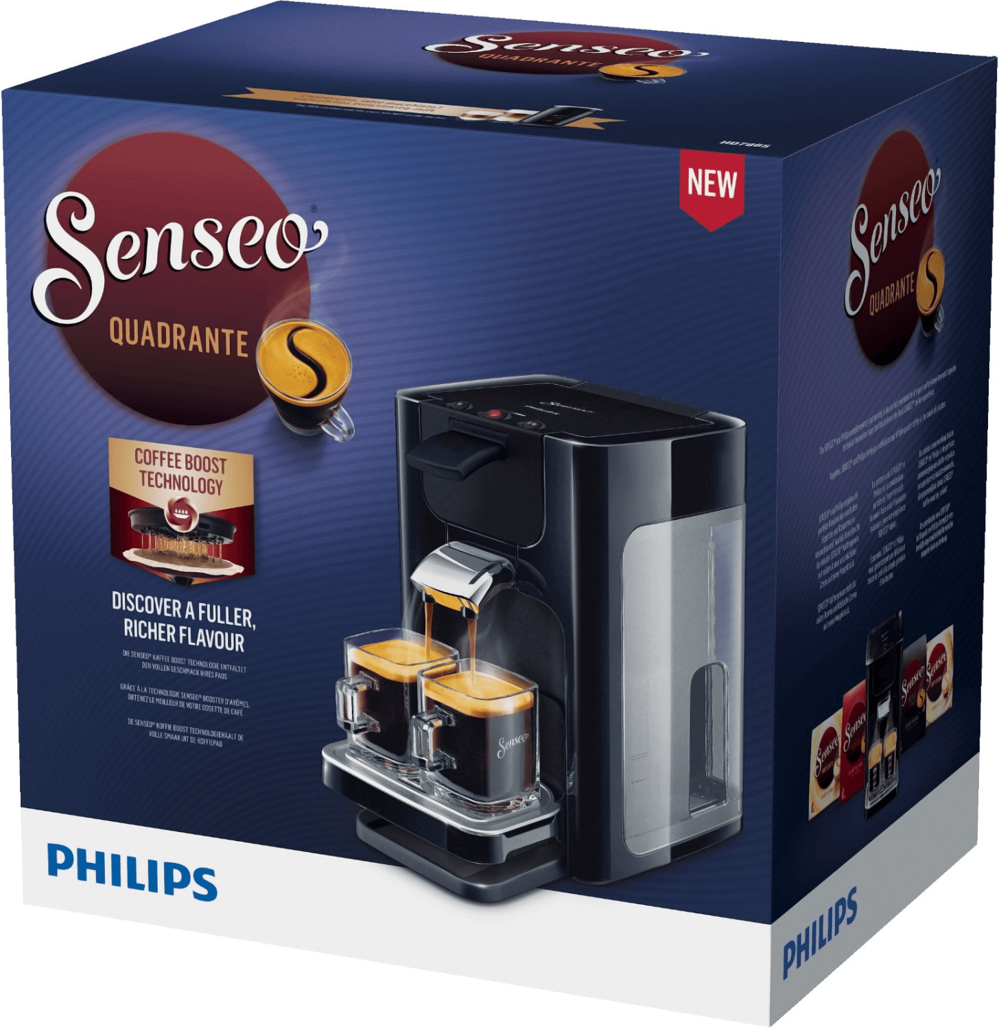Philips Senseo Quadrante HD7865/60 ab 77,68 € Preisvergleich bei