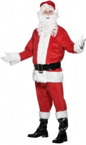 Smiffy's Santa Costume Velour XL (24502)