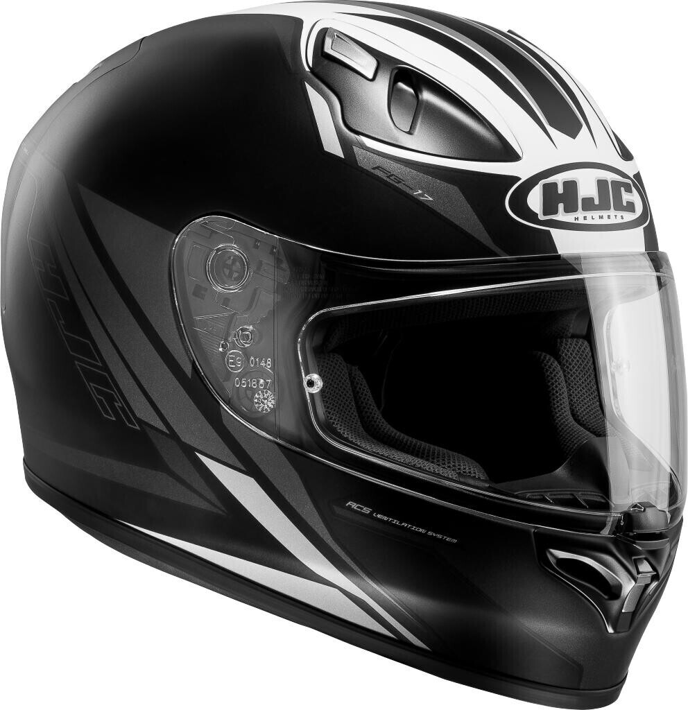 HJC FG-17 Valve noir/blanc