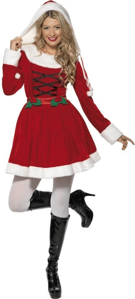 Smiffy's Sweet Miss Santa M (33597)