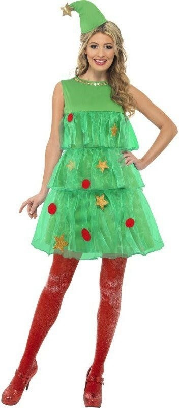 Smiffy's Christmas Tree Tutu Dress S (24331)
