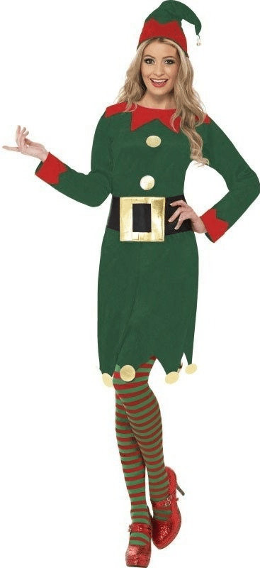 Smiffy's Christmas Elf Lady L (31995)