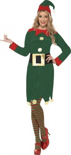 Smiffy's Christmas Elf Lady M (31995)