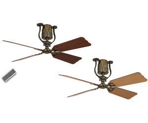 CASAFAN Classic Royal Deckenventilator Chrom / Nickel gebürstet (66