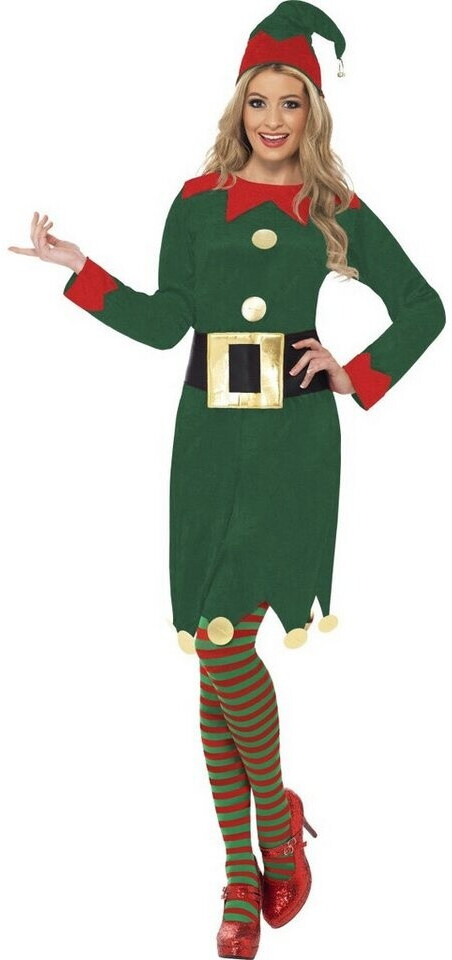 Faschings-Haarreif Wichtel/Elf – Rot/grün, Weihnachtliche Accessoires Für Karneval & Parties