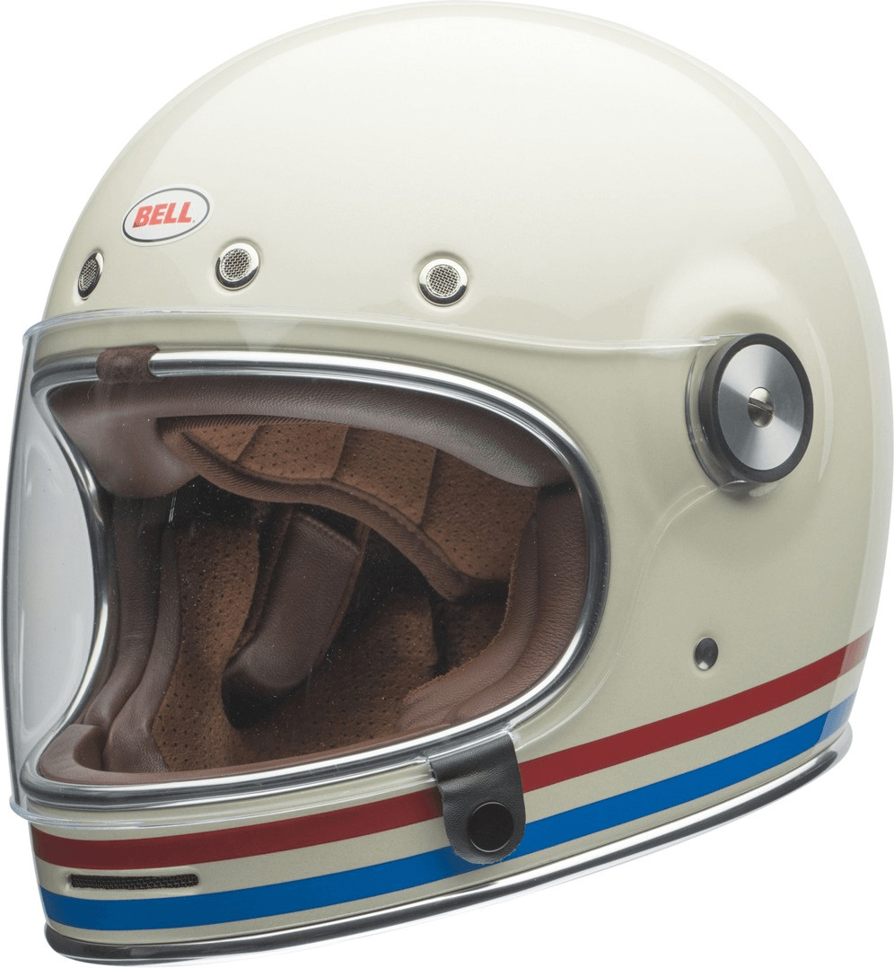 Bell Bullitt Stripes blanc perle