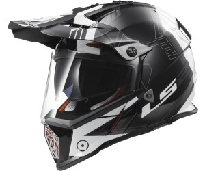 CASCO LS2 Helmet Motard MX436 PIONEER ELEMENT MATT BLACK TITANIUM
