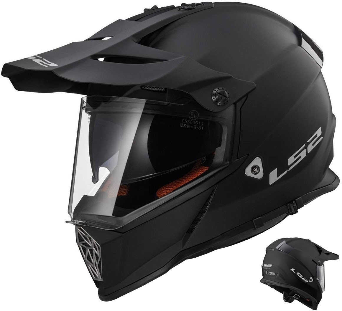 LS2 MX436 Pioneer noir mat
