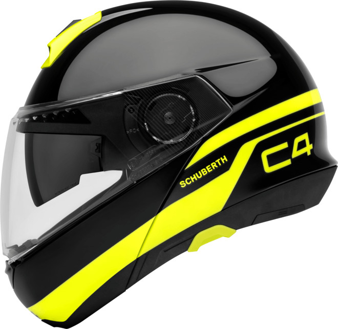 Schuberth C4 pulse noir/jaune