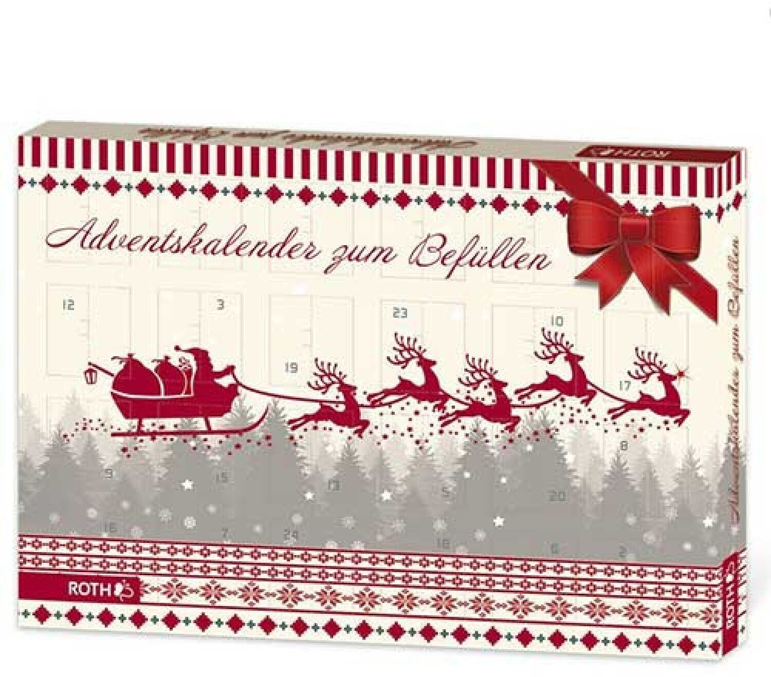 ROTH Calendrier de l'Avent à remplir pour enfant (80316)