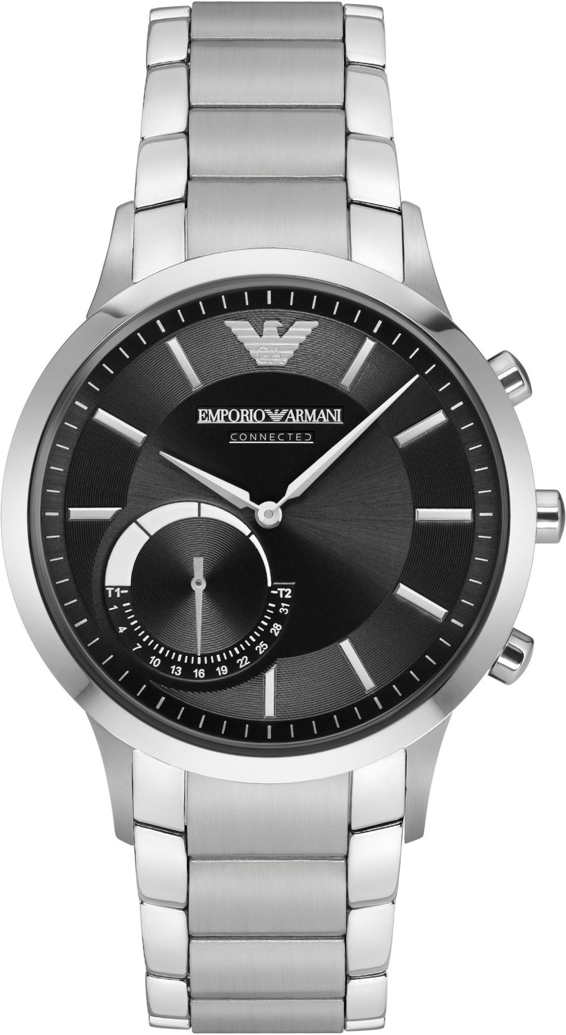 Emporio Armani Connected acier inoxydable argent (ART3000)