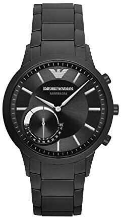 Emporio Armani Connected acier inoxydable noir (ART3001)