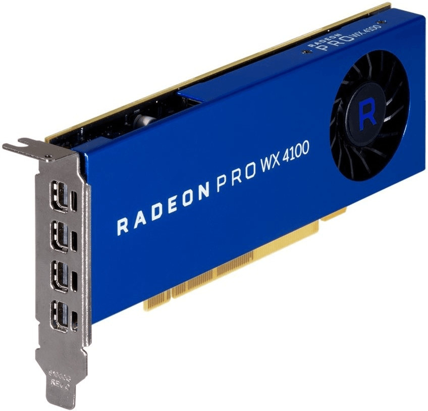 AMD Radeon Pro WX 4100 4096 Mo GDDR5