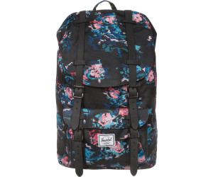 Herschel Little America Mid-Volume Backpack floral blur/black rubber