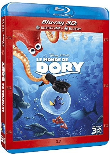 Le Monde de Dory [Combo Blu-ray 3D + Blu-ray 2D + Blu-ray bonus]