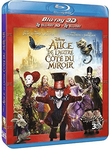 Alice de l'autre côté du miroir [Combo Blu-ray 3D + Blu-ray 2D]