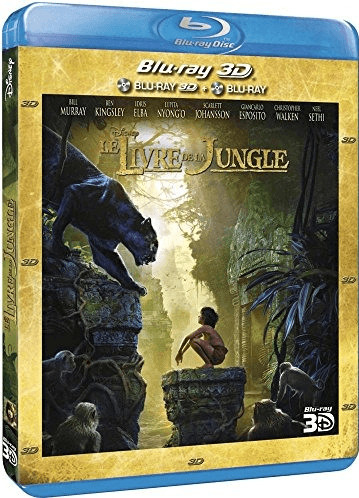 Le Livre de la jungle [Combo Blu-ray 3D + Blu-ray 2D]