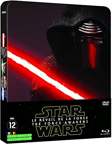 Star Wars - Le Réveil de la Force [Combo Steelbook Blu-ray 2D + Blu-ray Bonus + DVD]