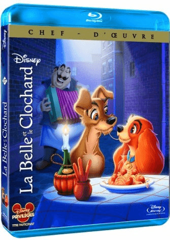 La Belle et le clochard [Blu-ray]