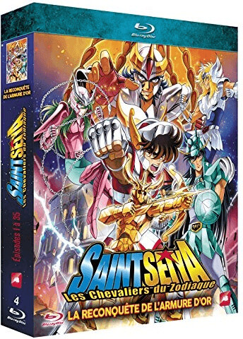 Saint Seiya - Les chevaliers du Zodiaque : La reconquête de l'armure d'or - Épisodes 1 à 35 [Blu-ray]