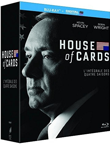 House of Cards - Intégrale saisons 1-2-3-4 [Blu-ray + Copie digitale]
