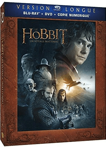 Le Hobbit : Un voyage inattendu [Version longue - Blu-ray + DVD + Copie digitale]