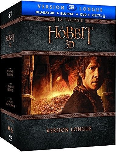 Le Hobbit - La trilogie [Version longue - Blu-ray 3D + Blu-ray + DVD + Copie digitale]