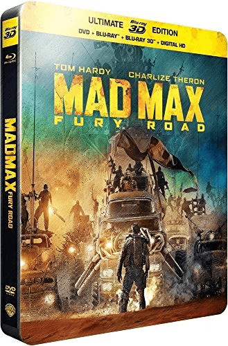 Mad max : fury road [Steelbook 3D - édition limitée] [SteelBook Ultimate Édition - Blu-ray 3D + Blu-ray + DVD + Copie digitale]