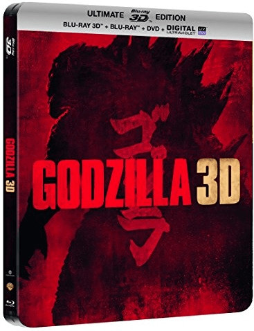 Godzilla - Steelbook Ultimate Edition - Blu-ray 3D + Blu-ray + DVD + DIGITAL Ultraviolet [SteelBook Ultimate Édition - Blu-ray 3D + Blu-ray + DVD + Copie digitale]