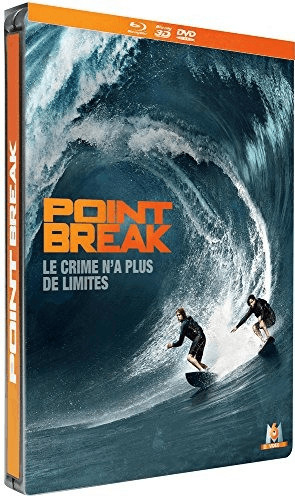 Point Break [Combo Blu-ray 3D + Blu-ray + DVD - Édition boîtier SteelBook]