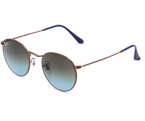 Ray-Ban Round Flash RB3447 9003/96sml (shiny dark bronze/blue gradient brown)