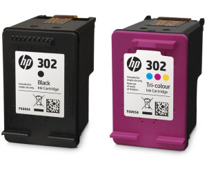 Compatible HP 302 - Noir, couleurs ♻️