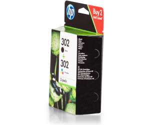 Soldes HP 302 Multipack 4 couleurs (X4D37AE) 2024 au meilleur prix sur