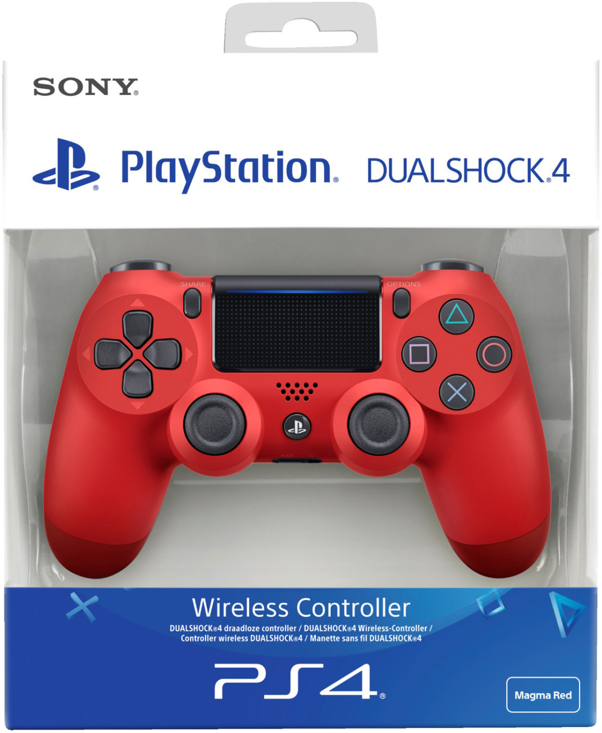 Sony DualShock on Best (Magma Buy (Today) Red) from – 4 Deals Controller £43.49