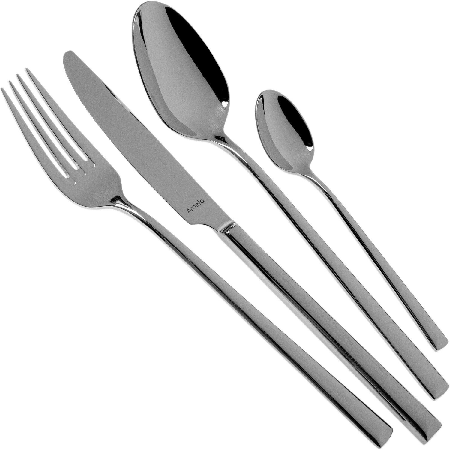 48 piece cutlery set - 18/10 stainless steel - Metropole - Amefa