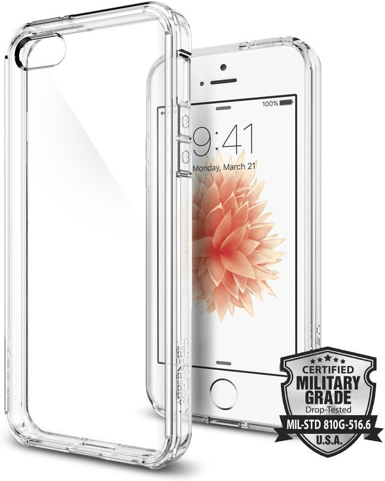 Spigen Coque Ultra Hybrid (iPhone SE/5S/5) transparent