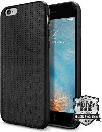 Spigen Coque Liquid Armor (iPhone 6/6S) noir
