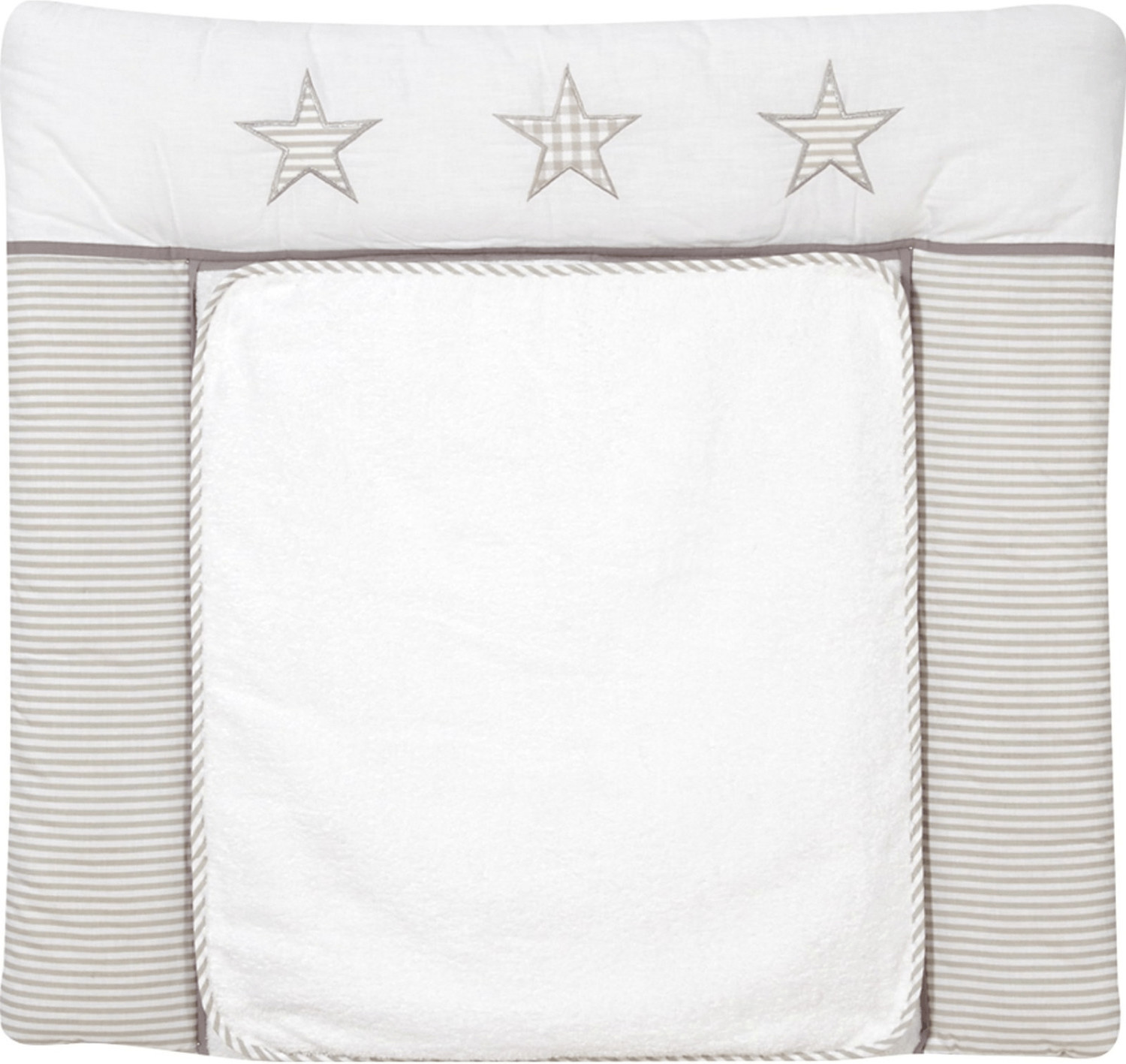 Schardt Matelas à langer 80 x 75 cm Étoile beige