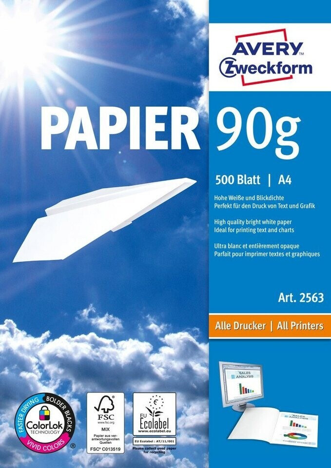 Papier Pour Imprimante / Papier Pour Photocopieuse 1 000 Feuilles