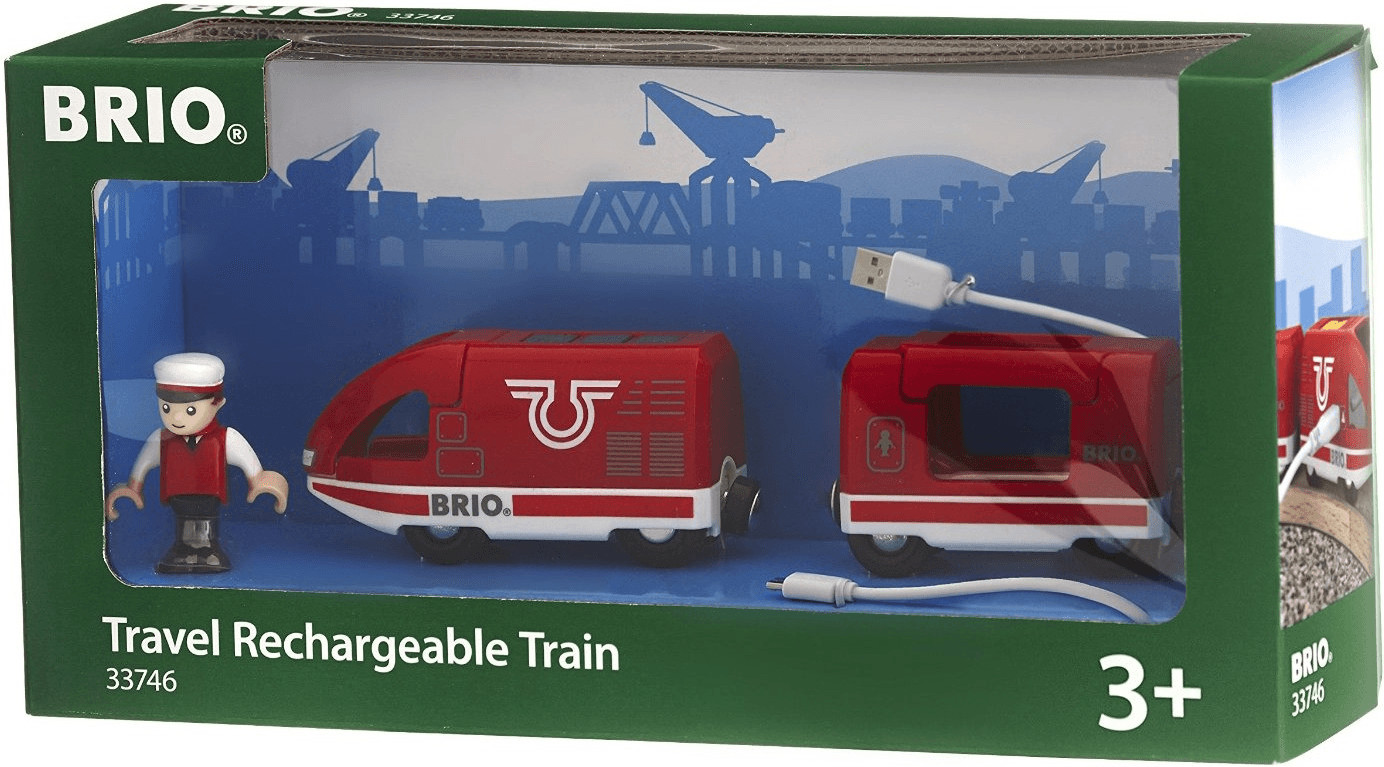 Brio Train de voyageur rechargeable (33746)