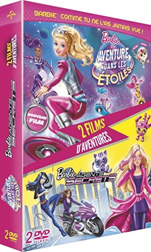 Barbie - Coffret : Aventures dans les étoiles + Agents secrets [DVD]