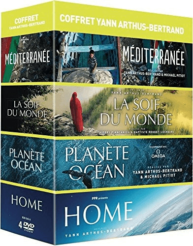 Coffret Yann Arthus-Bertrand - Planète Océan + La soif du monde + Home + Méditerranée, notre mer à tous [DVD]